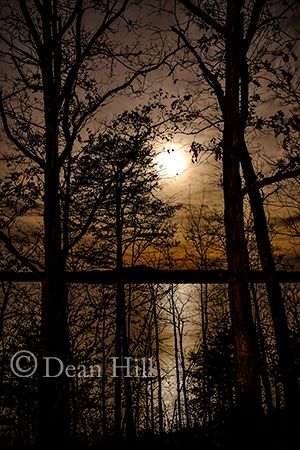 Moonset Over Cave Run image