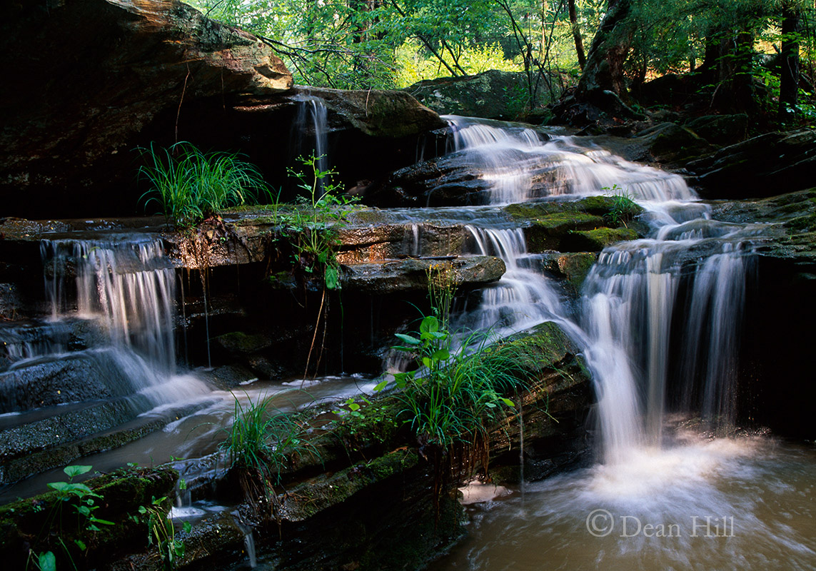 Morning Light on Broke Leg Falls image